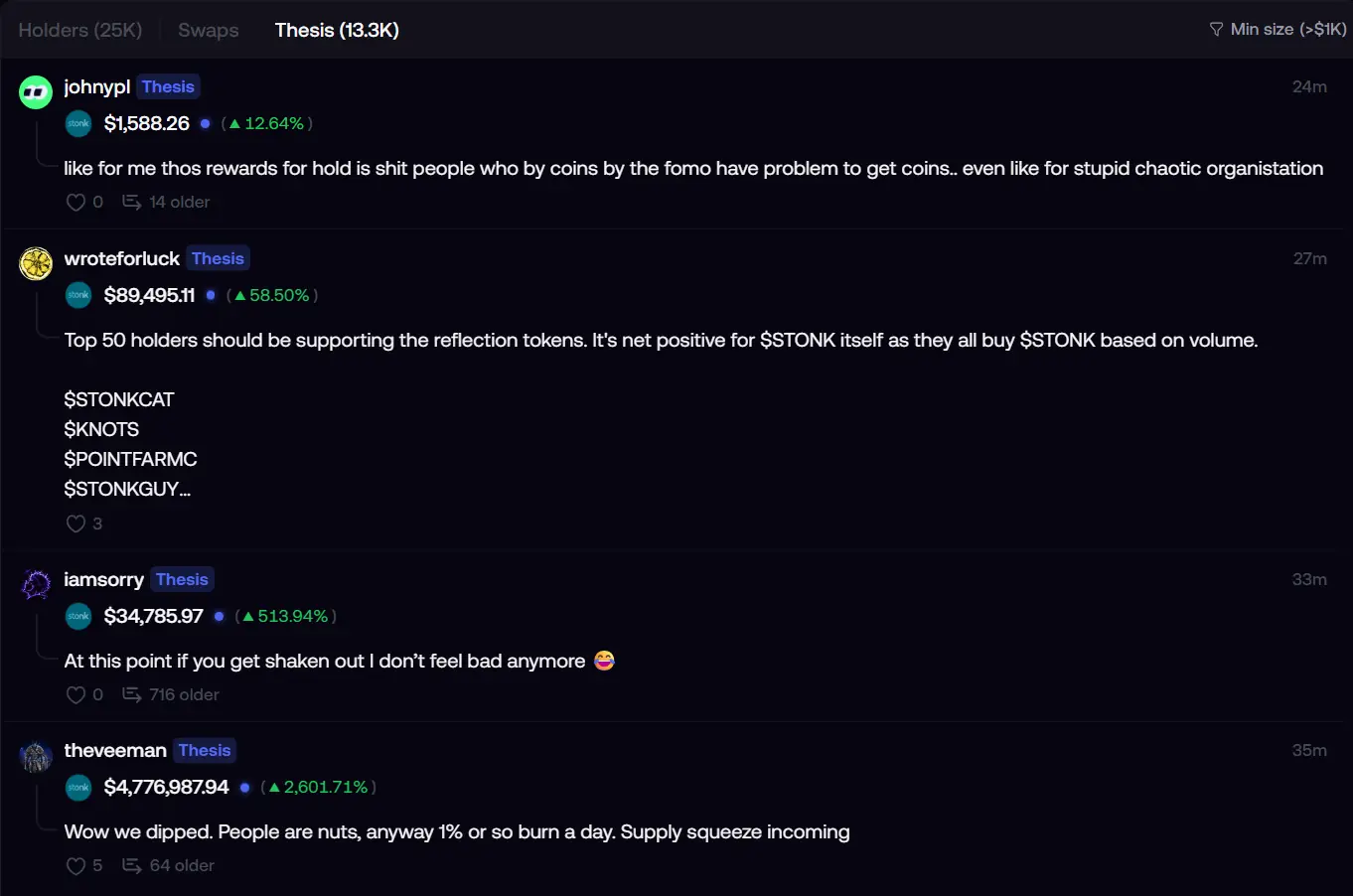 Fomo coin feed (STONK)
