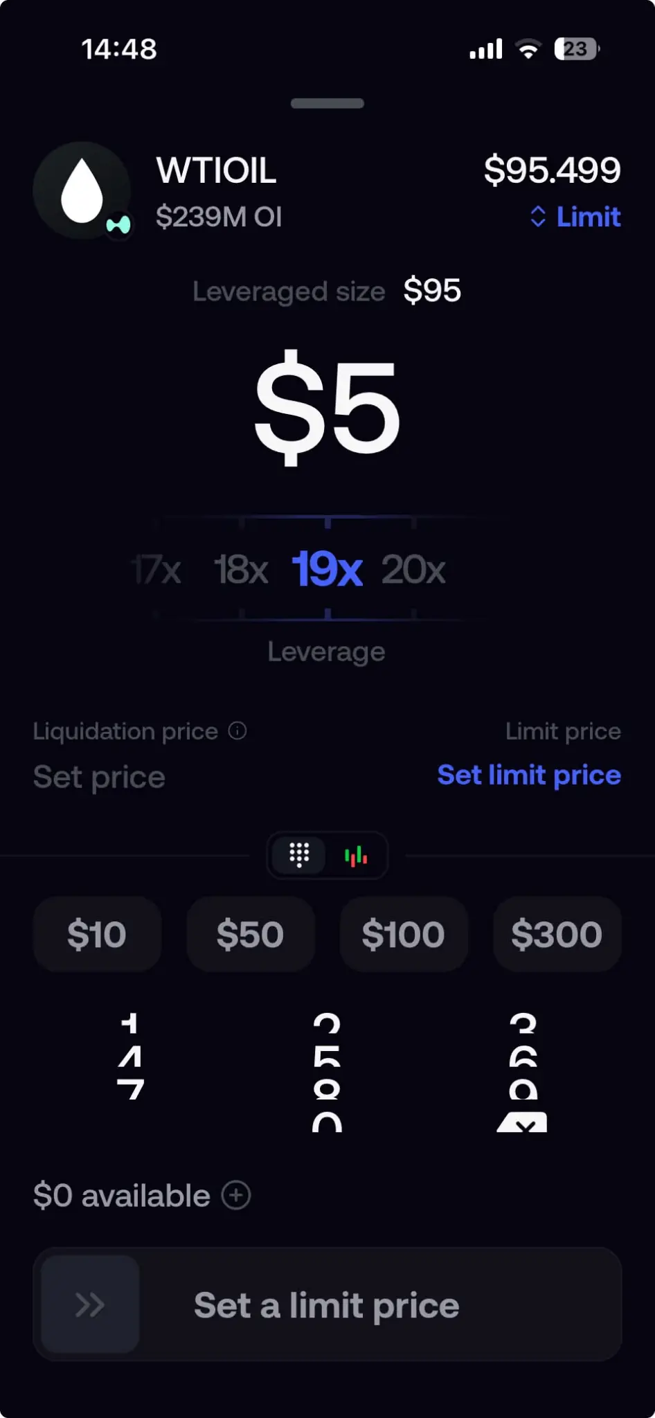 Fomo Oil perps