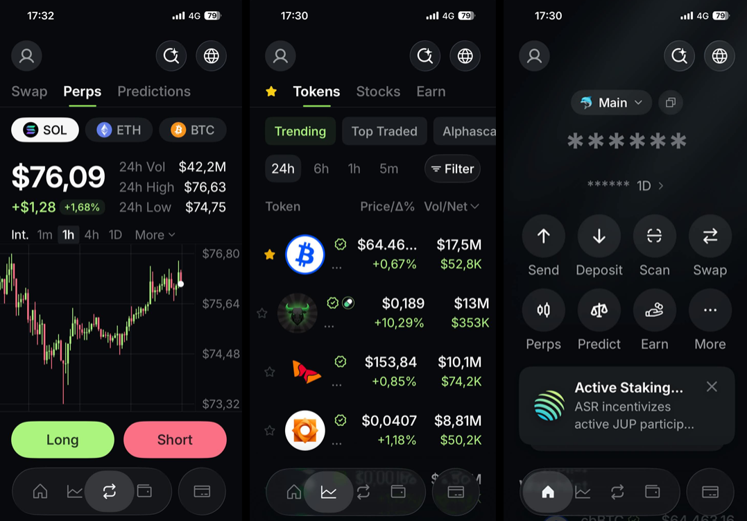 Jupiter Wallet app
