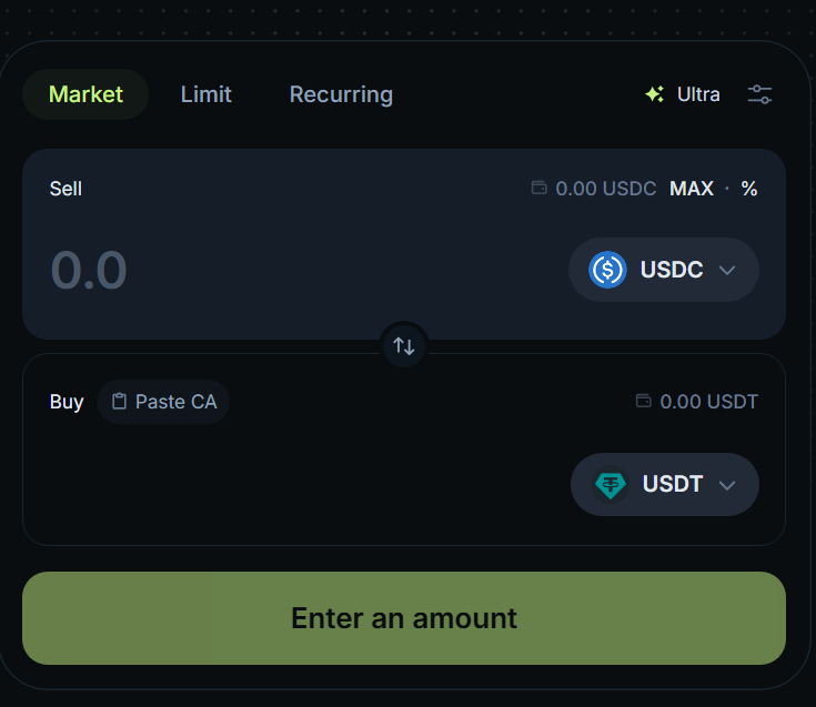 Buy tokenized stocks with Jupiter Swap