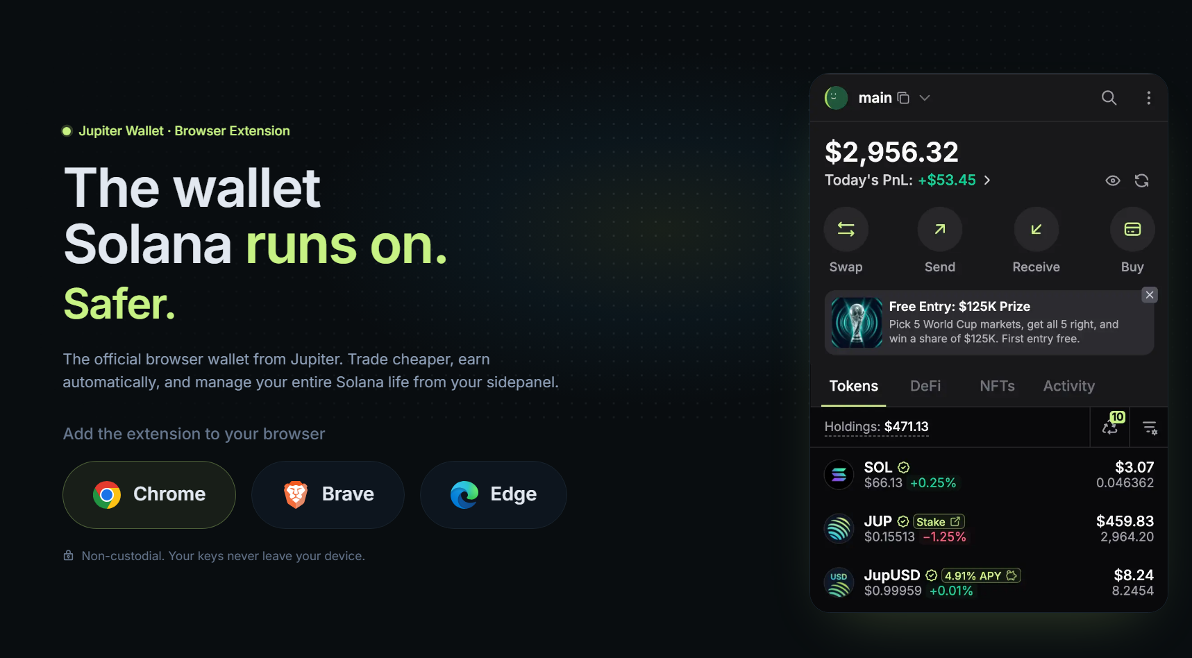 Solflare Wallet browser extension